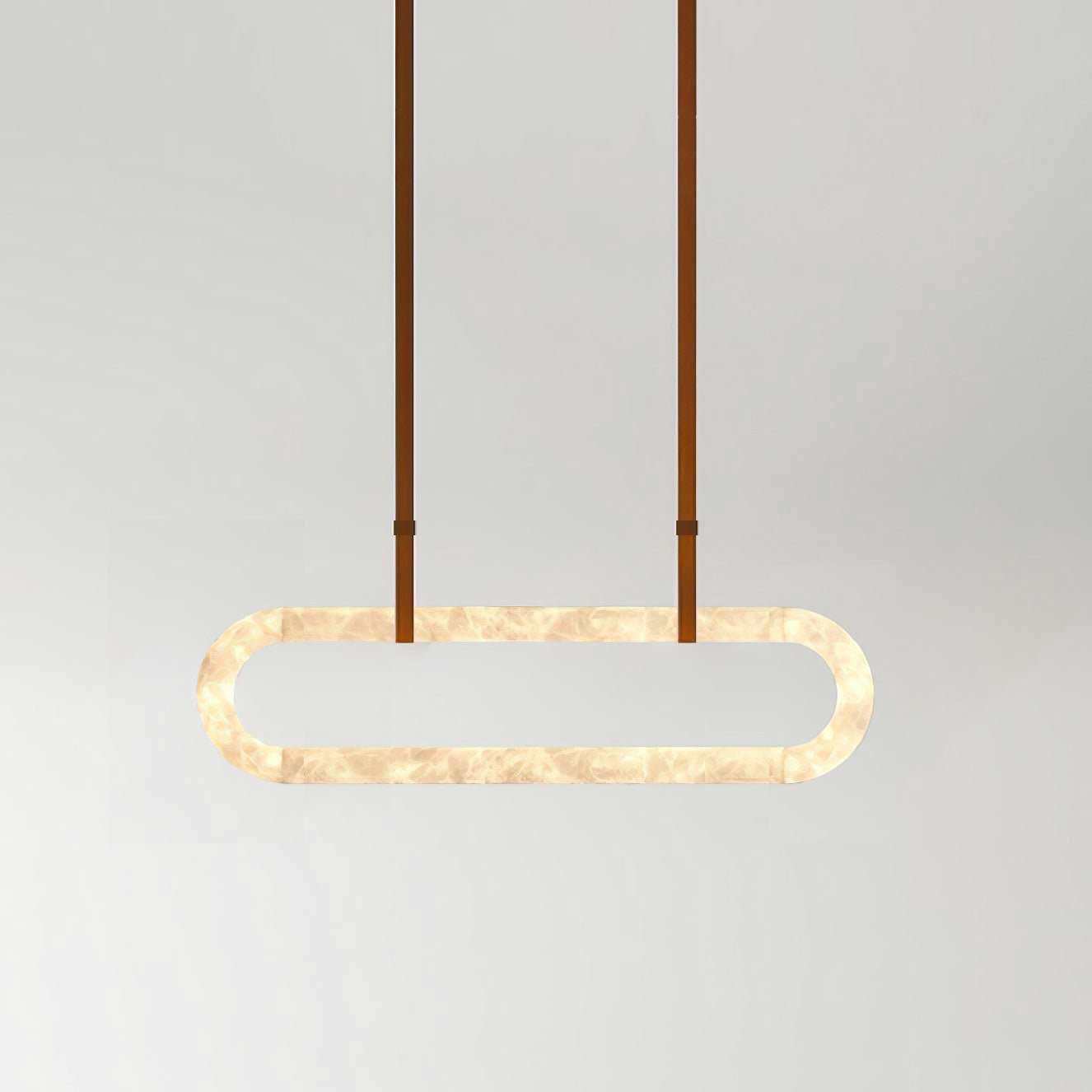 Kurve Alabaster Chandelier