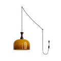 Lacey Glass Plug In Pendant Lamp