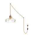 Larena Glass Plug In Pendant Light