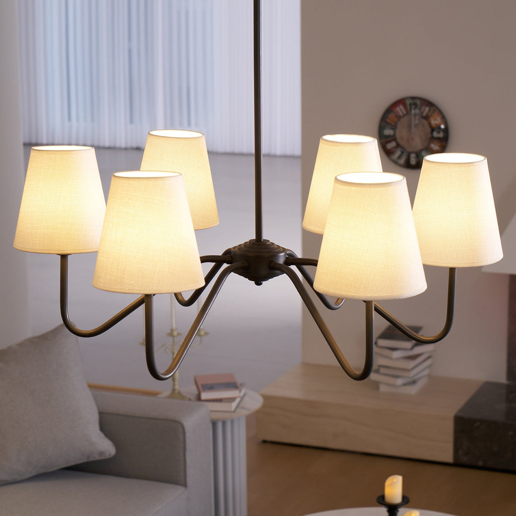 Lassen Black Chandelier