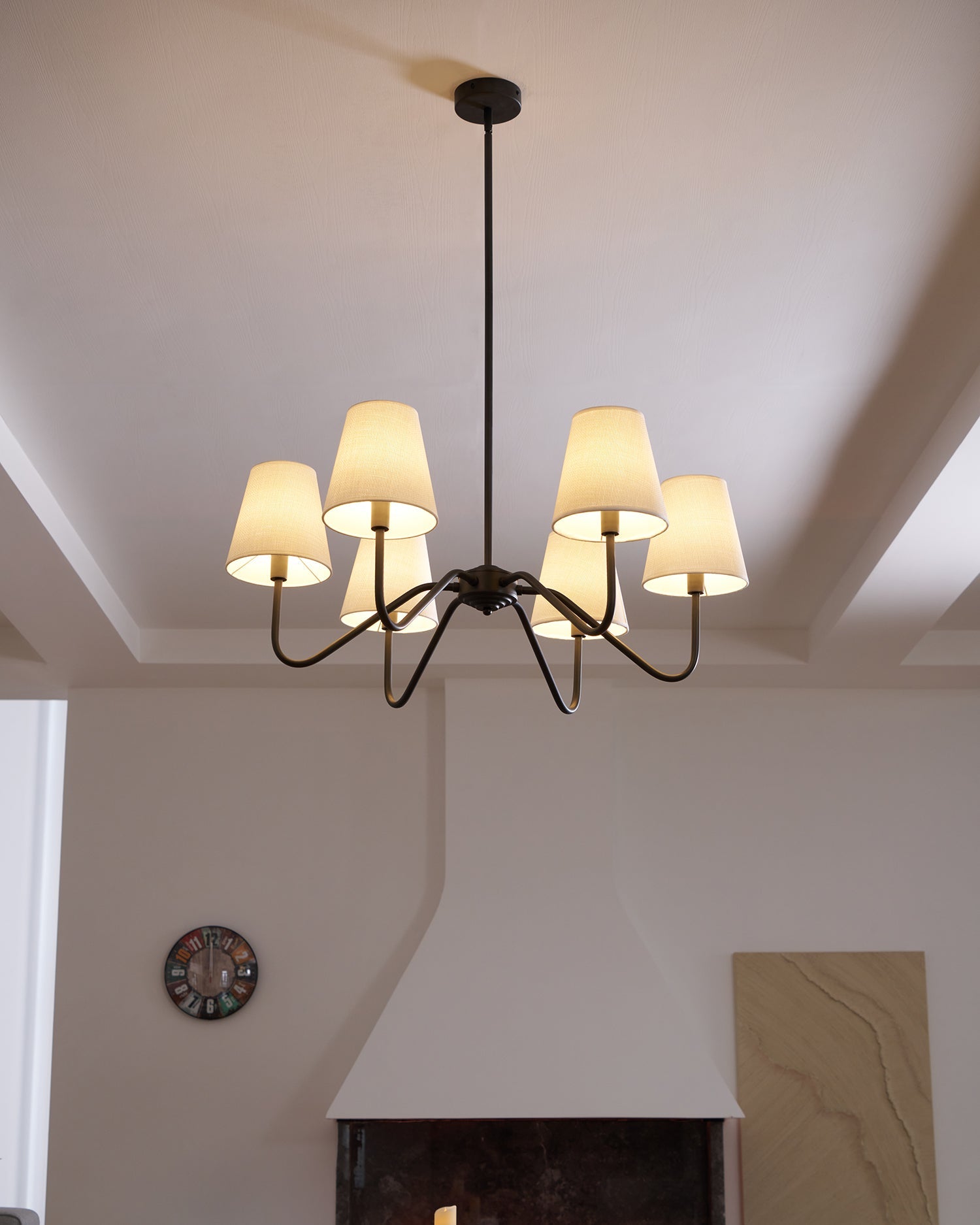 Lassen Black Chandelier