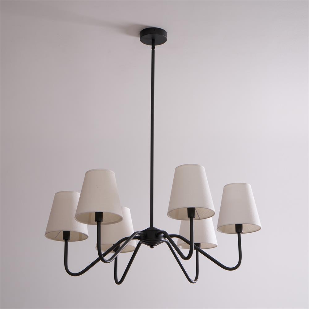 Lassen Black Chandelier