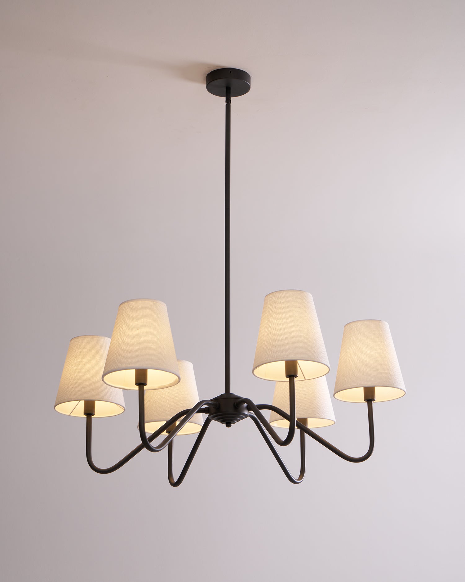 Lassen Black Chandelier