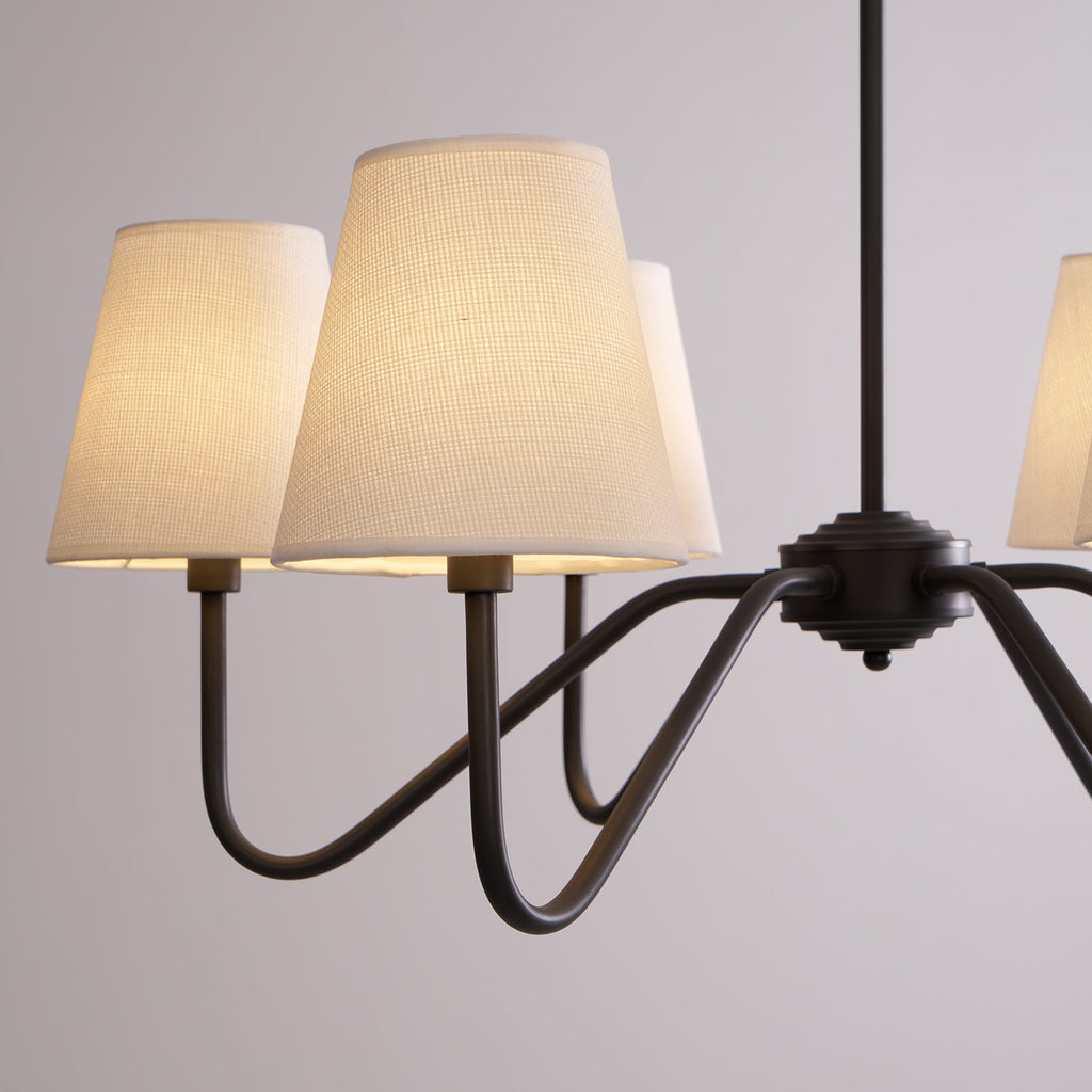 Lassen Black Chandelier
