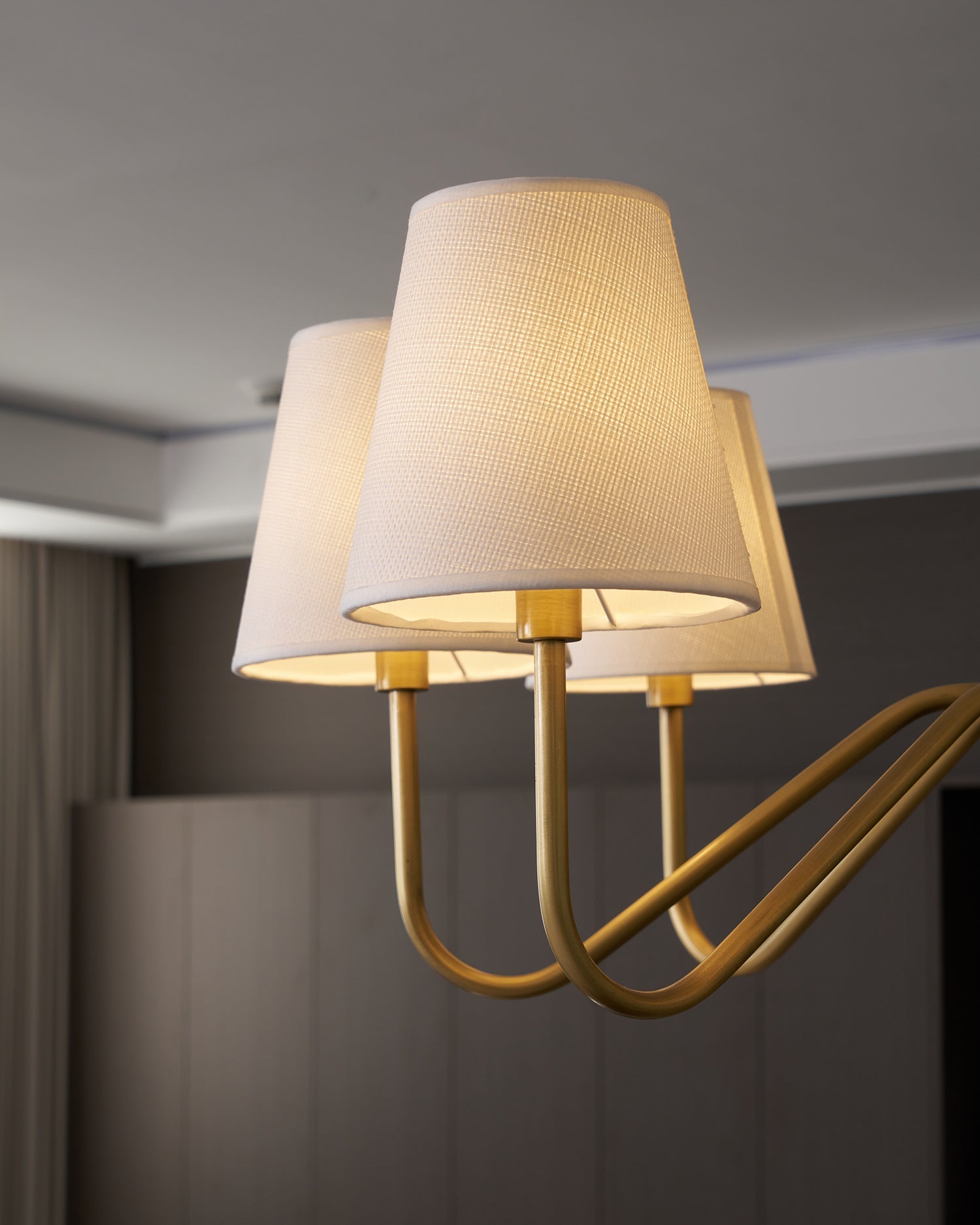 Lassen Brass Chandelier