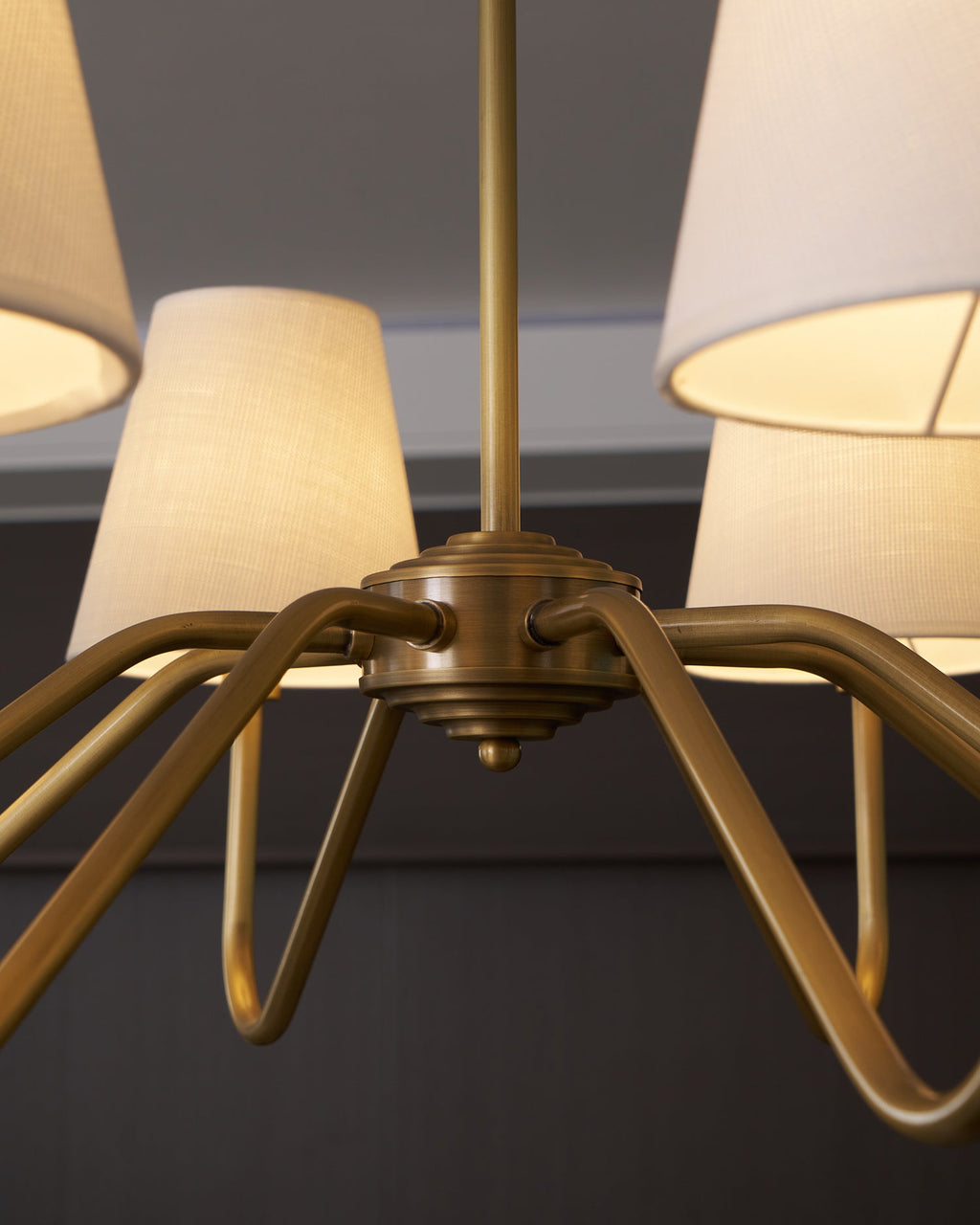 Lassen Brass Chandelier