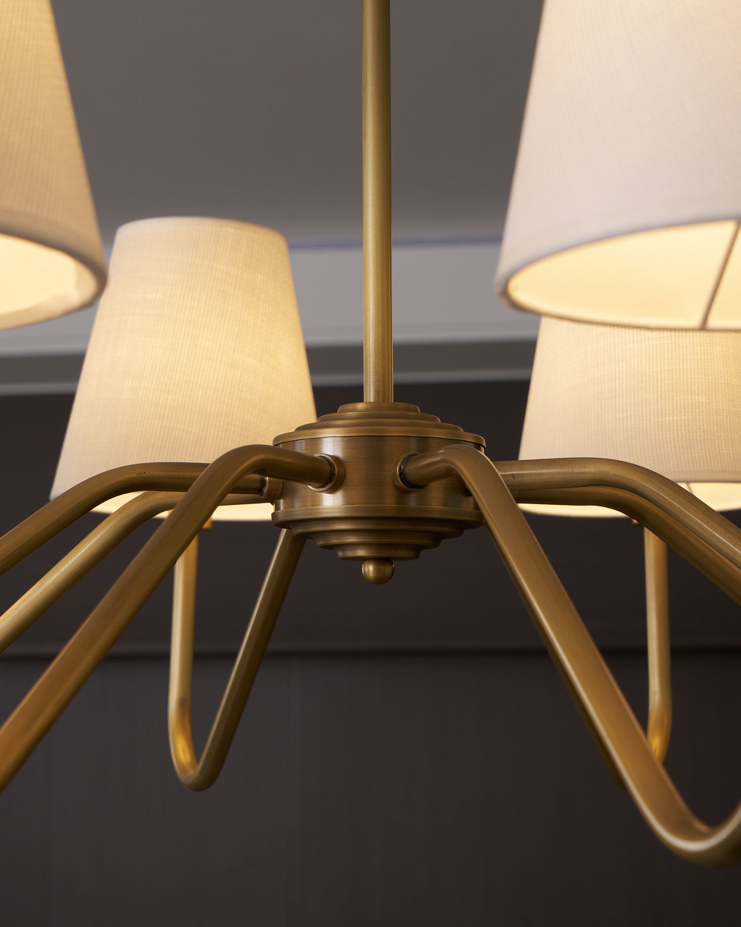 Lassen Brass Chandelier