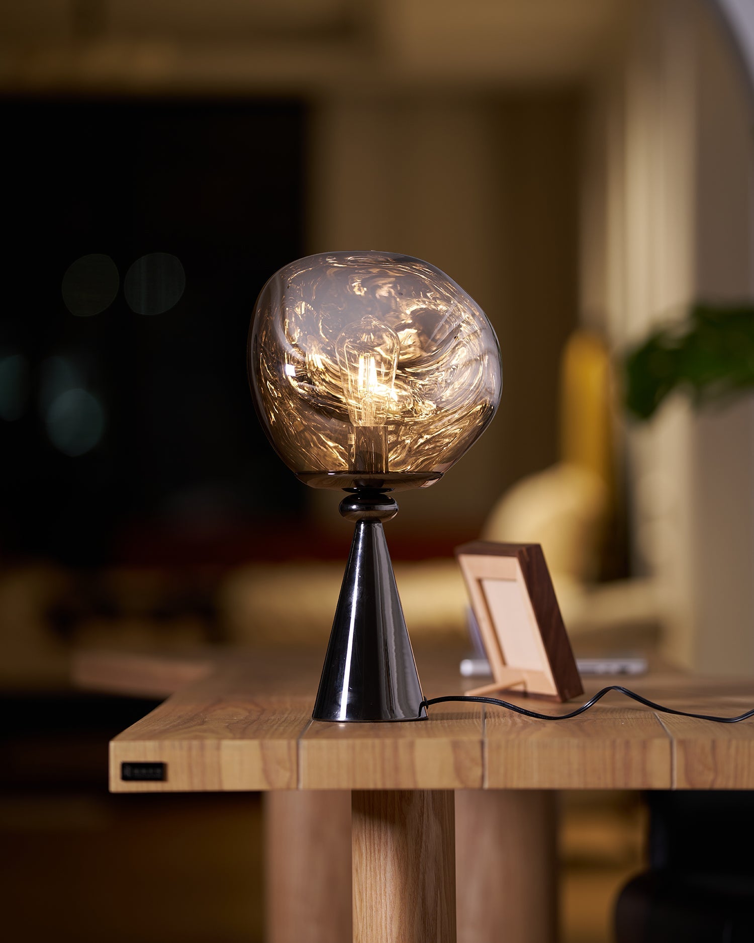 Lava Cone Fat Table Lamp