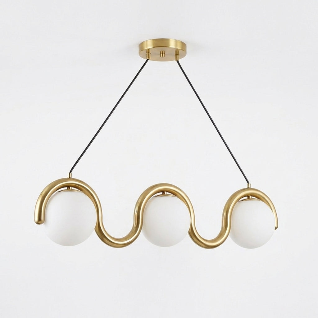 Lenox Linear Ball Pendant Lamp