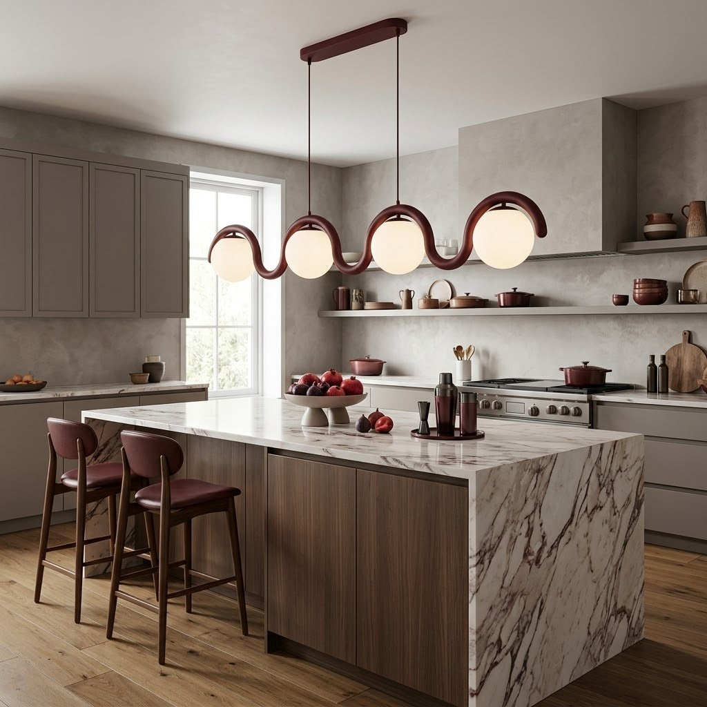 Lenox Linear Ball Pendant Lamp