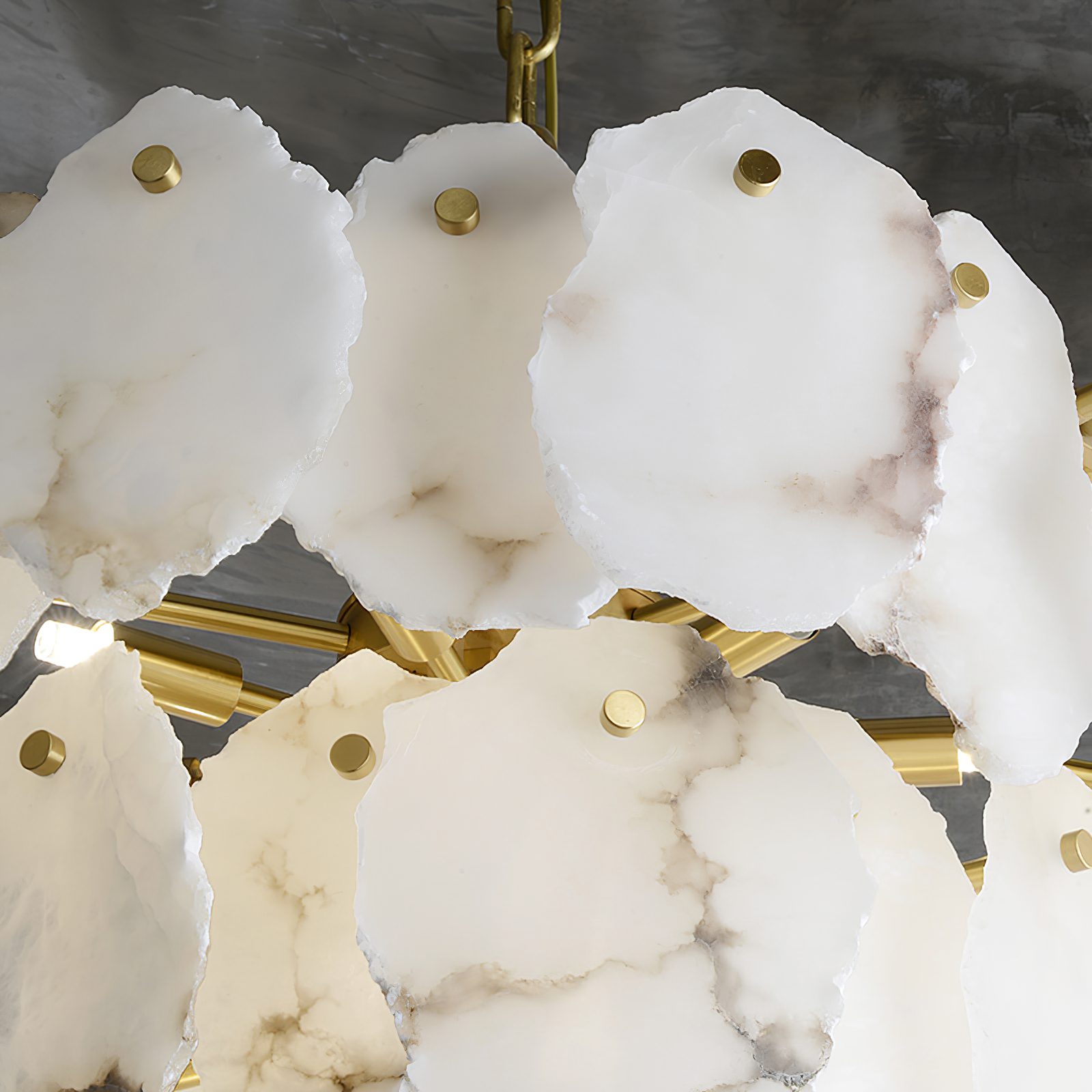 Leon Alabaster Chandelier