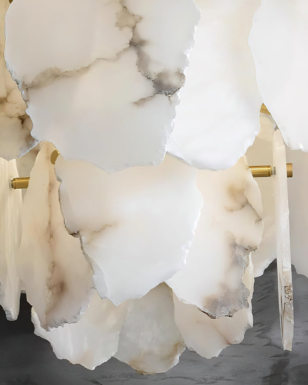 Leon Alabaster Chandelier