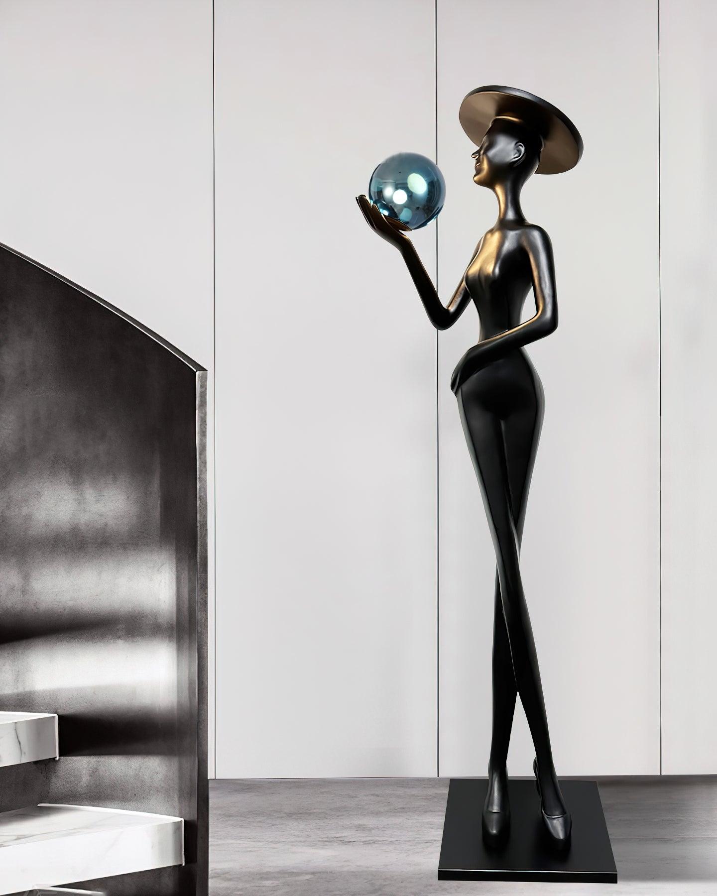 Lexa Sculpture Floor Lamp