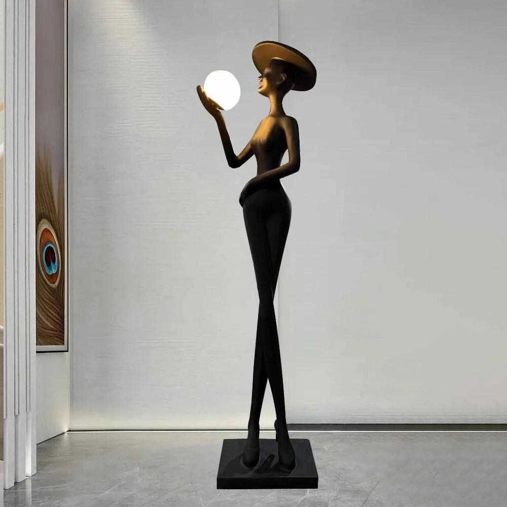 Lexa Sculpture Floor Lamp