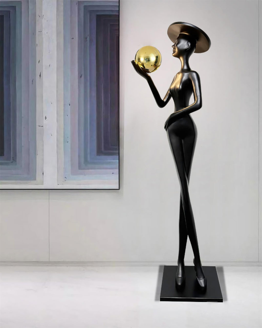 Lexa Sculpture Floor Lamp