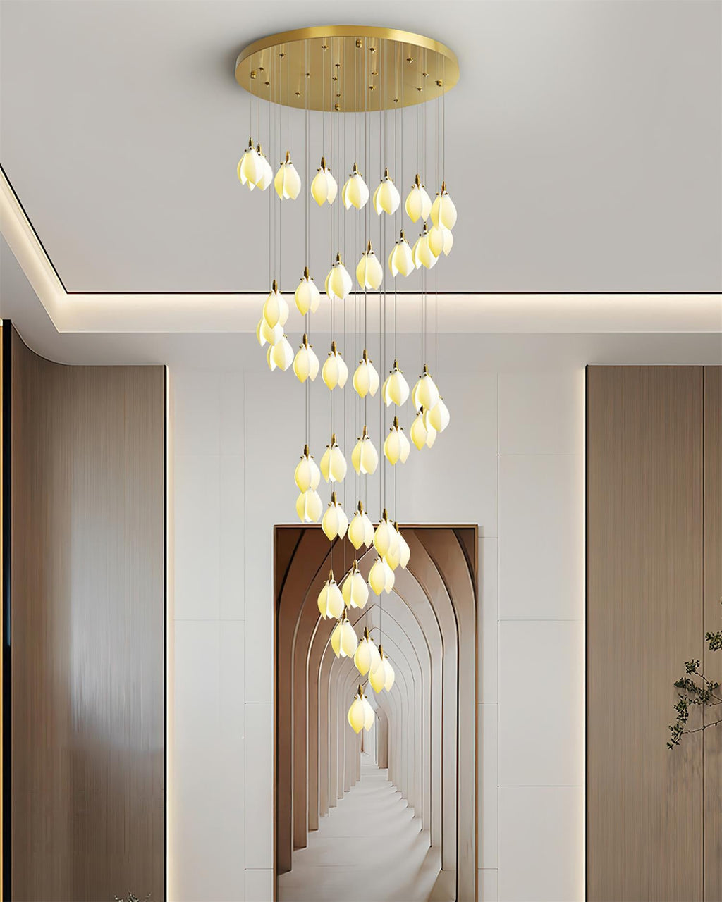 Lilium Drop Chandelier