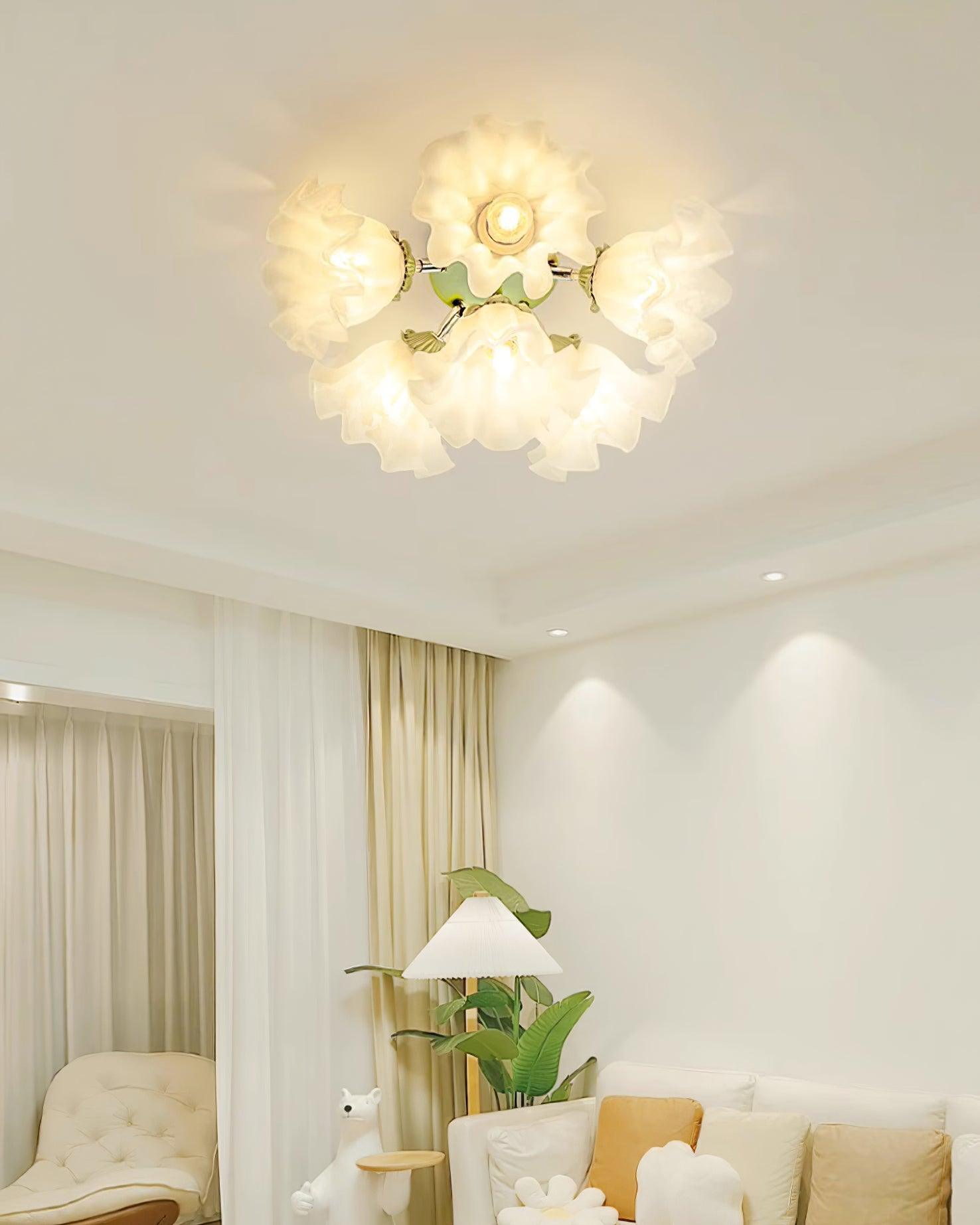Lily Flower Ceiling Light