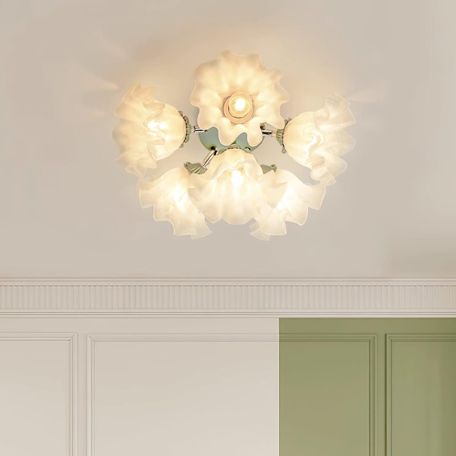 Lily Flower Ceiling Light
