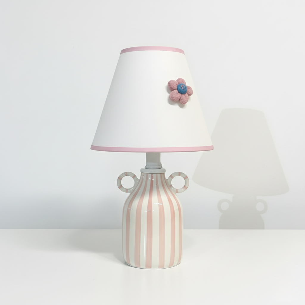 Lime Twirl Table Lamp
