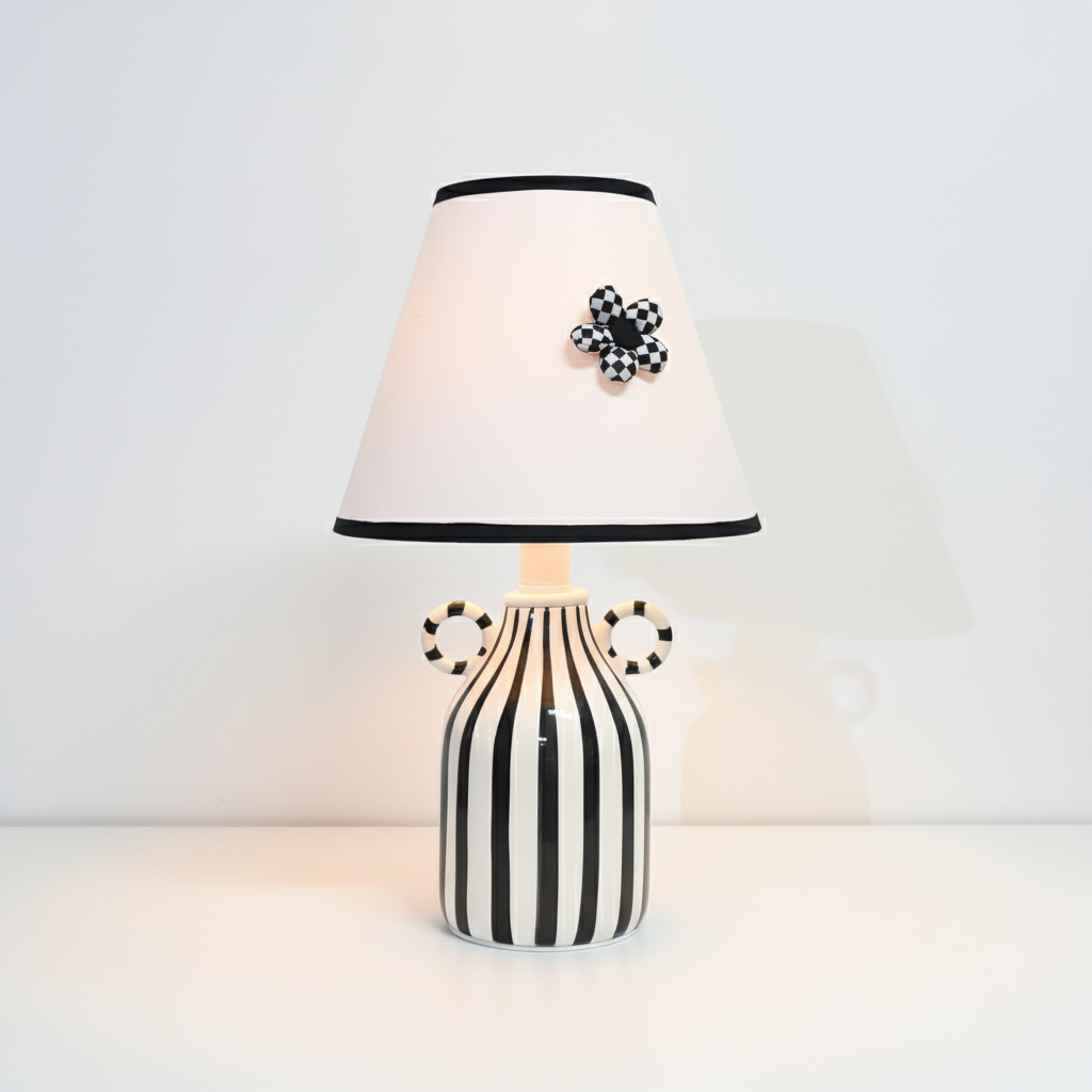 Lime Twirl Table Lamp