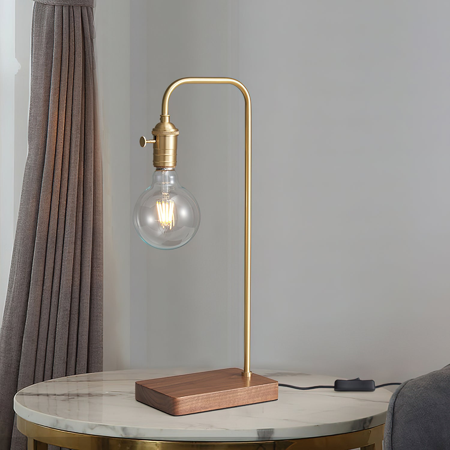Lola Brass Table Lamp