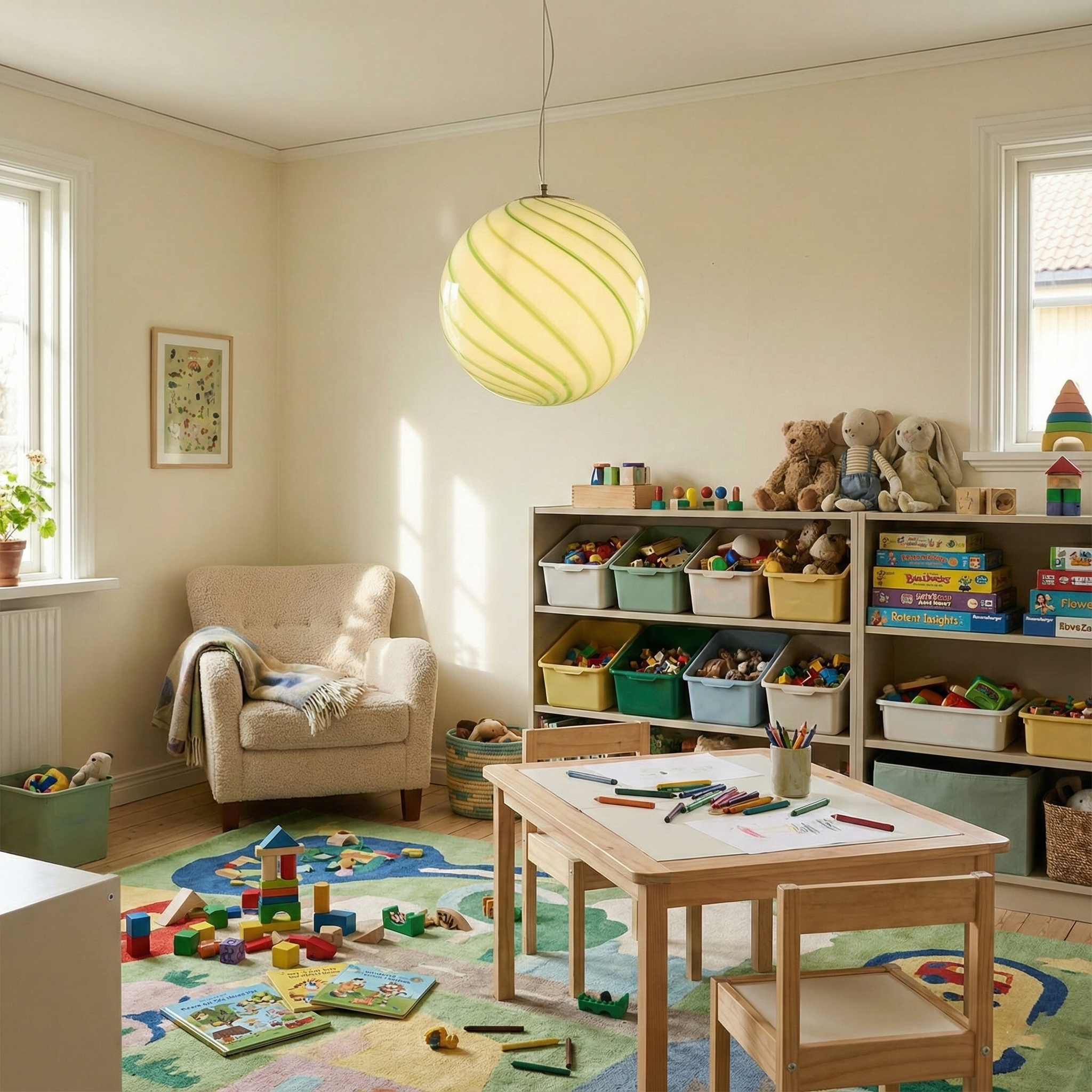 Lollipop Pendant Lamp