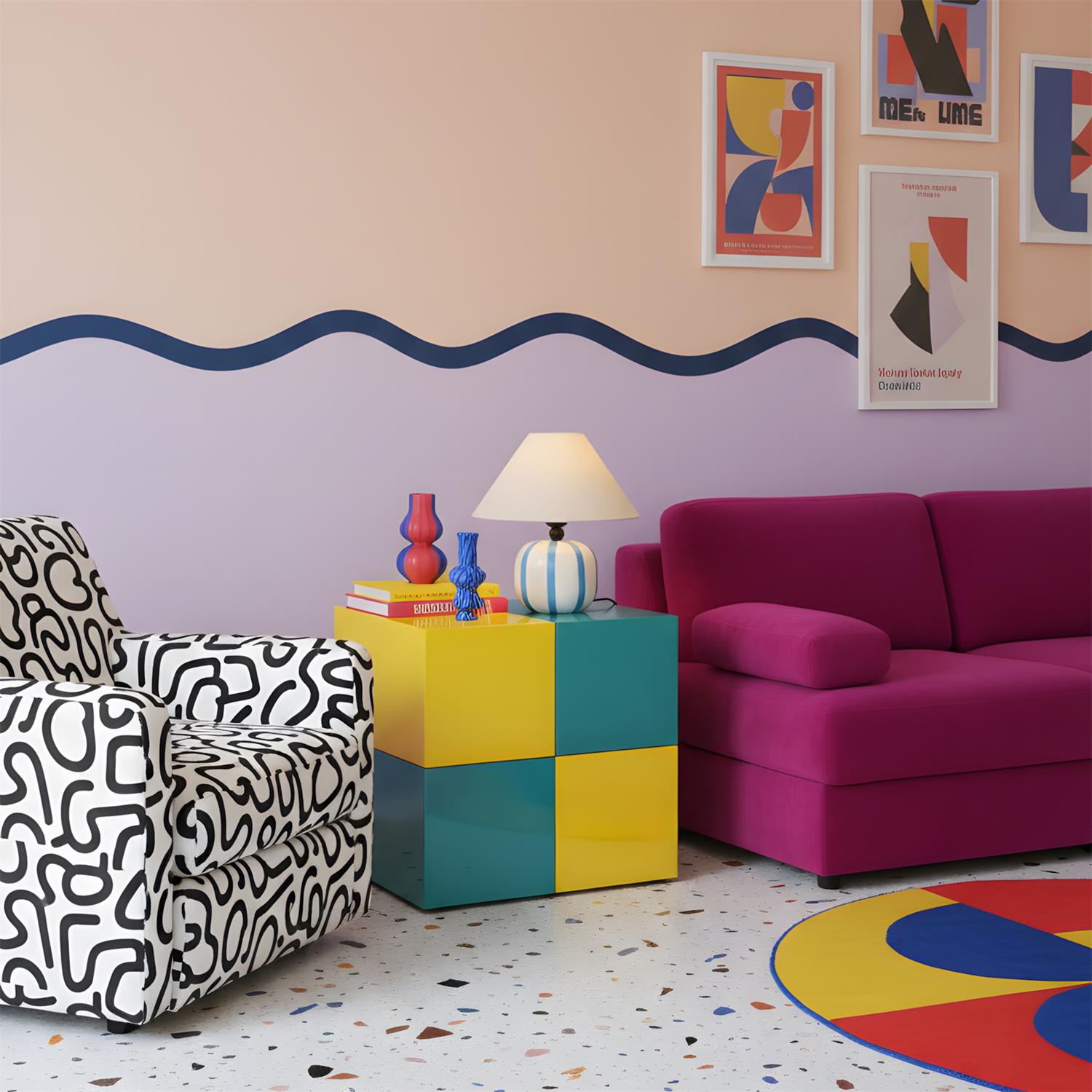 Lollipop Bliss Table Lamp