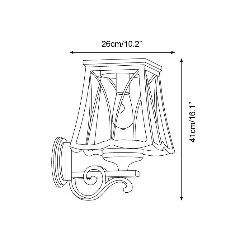 Loria Outdoor Wall Lamp