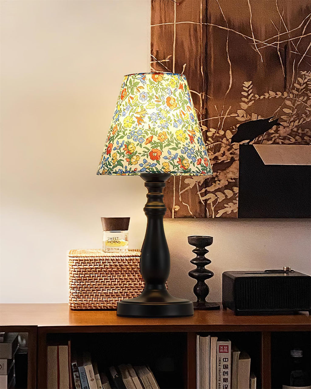 Lottie Floral Table Lamp