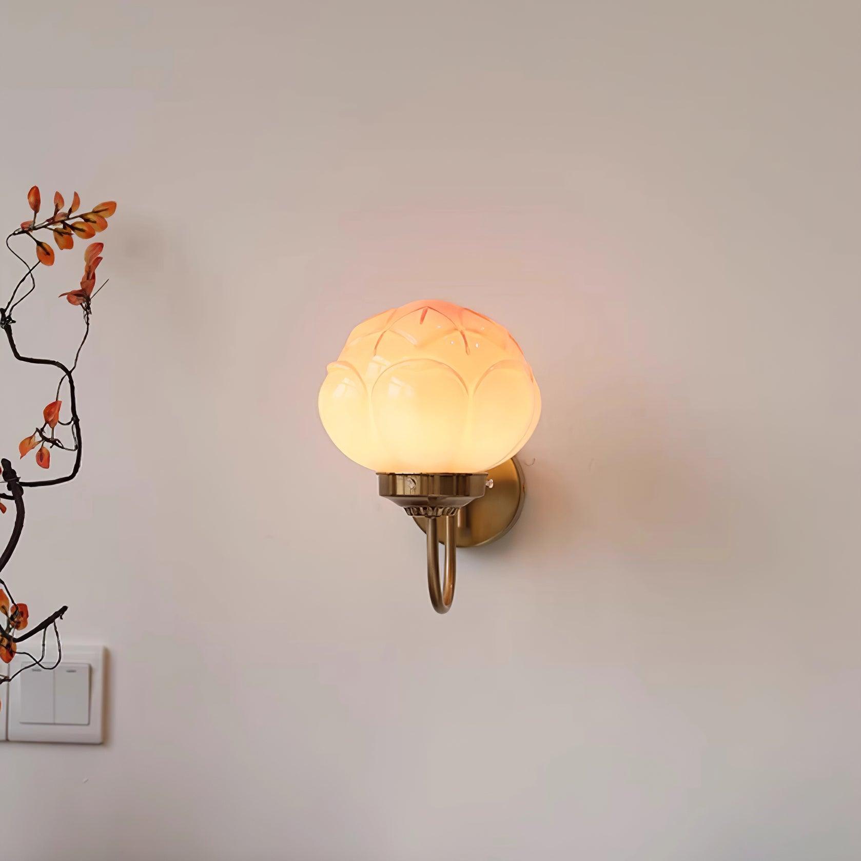 Lotus Flower Wall Lamp