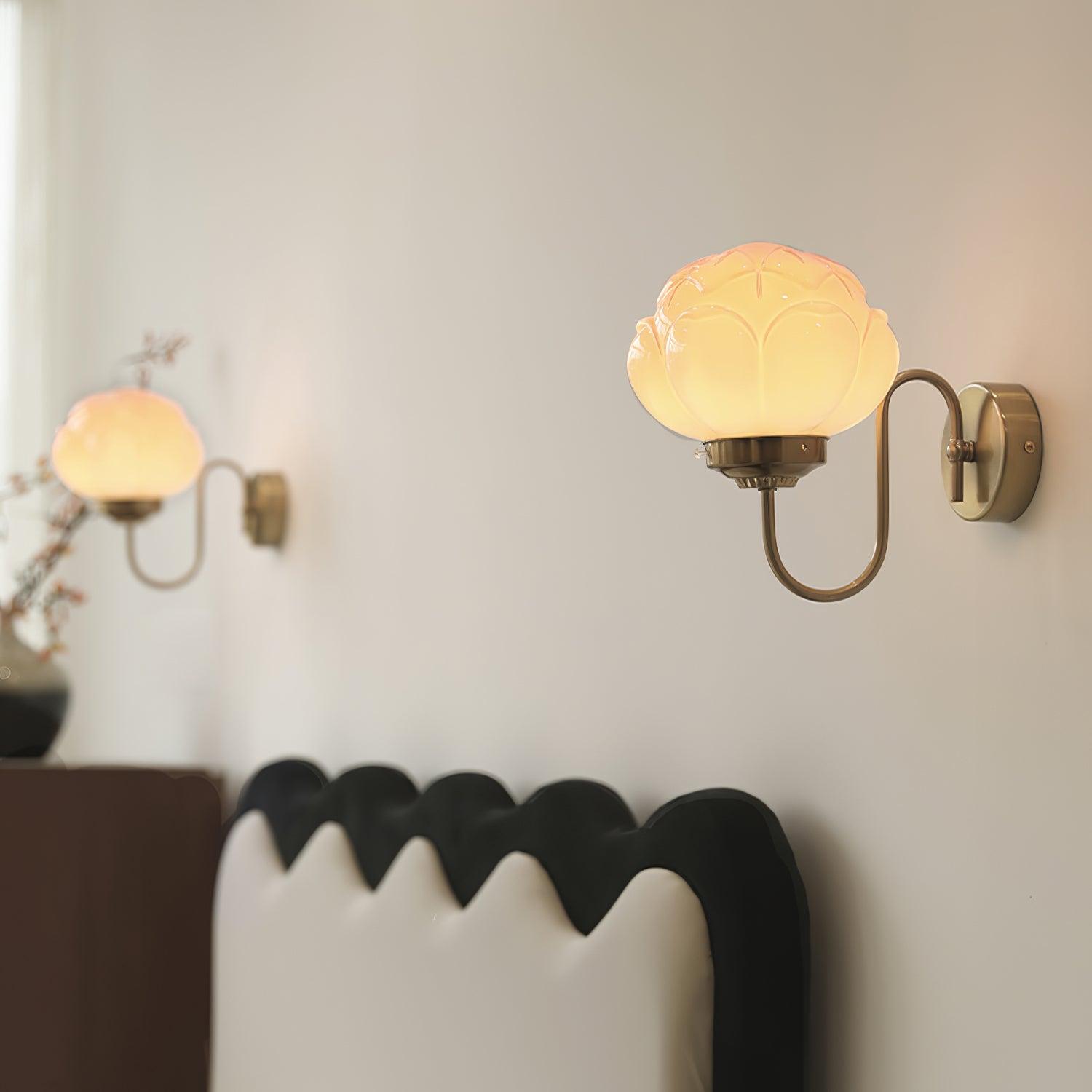 Lotus Flower Wall Lamp