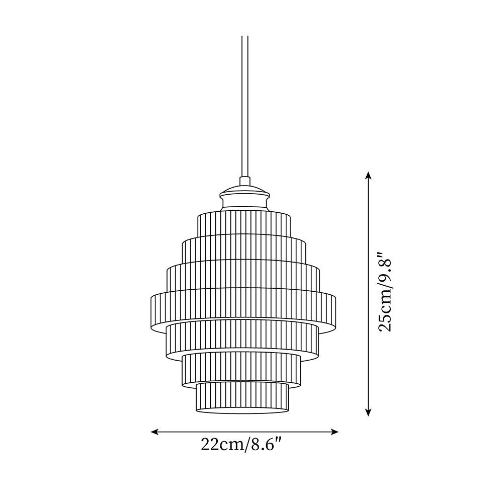 Luella Glass Pendant Lamp