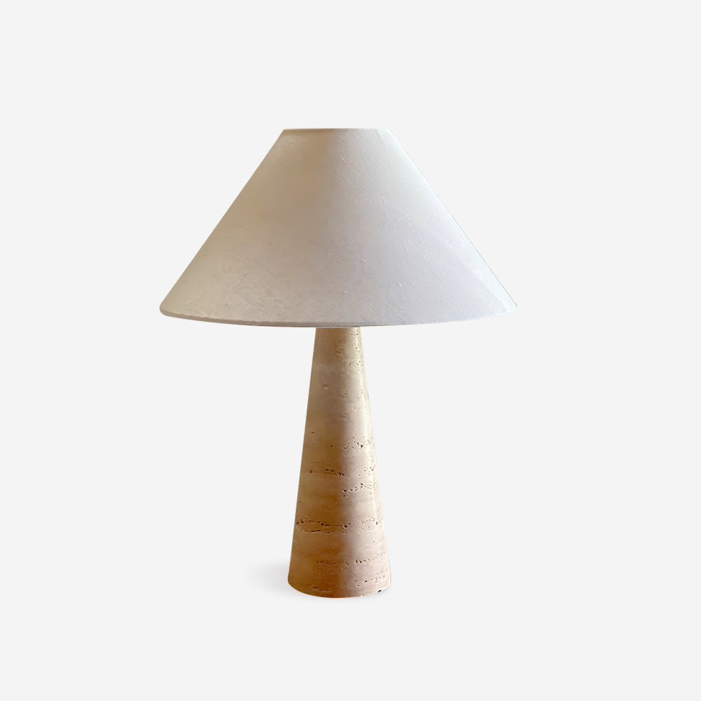 Lulu Travertine Table Lamp