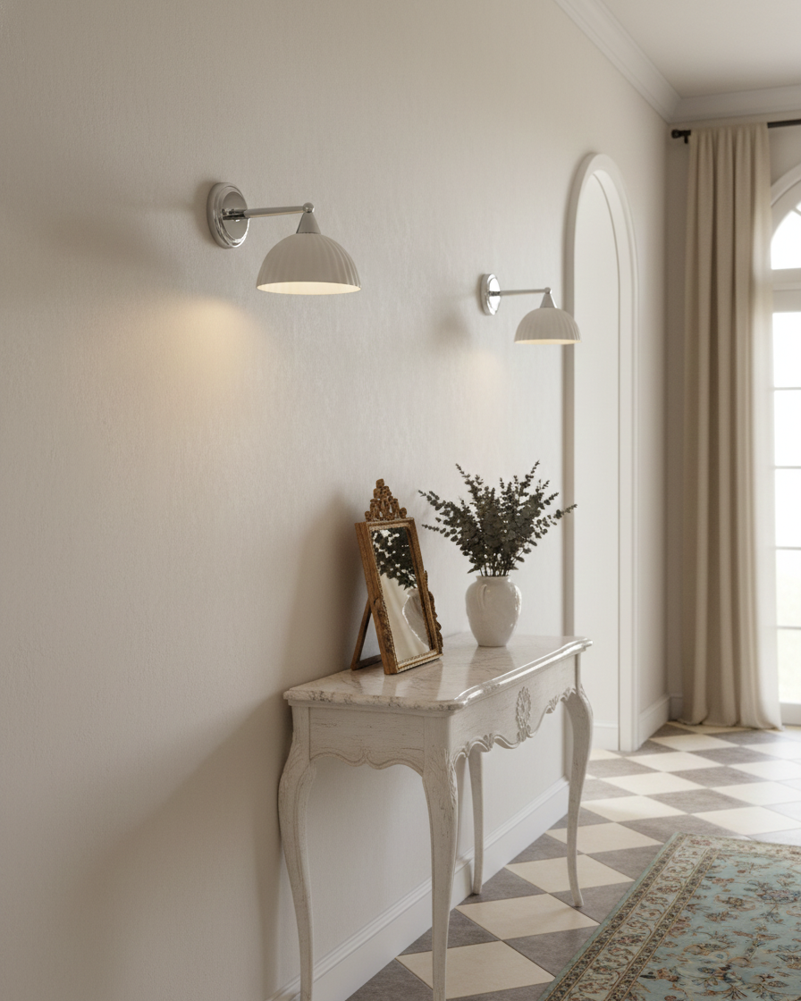 Luna Scallop Wall Lamp