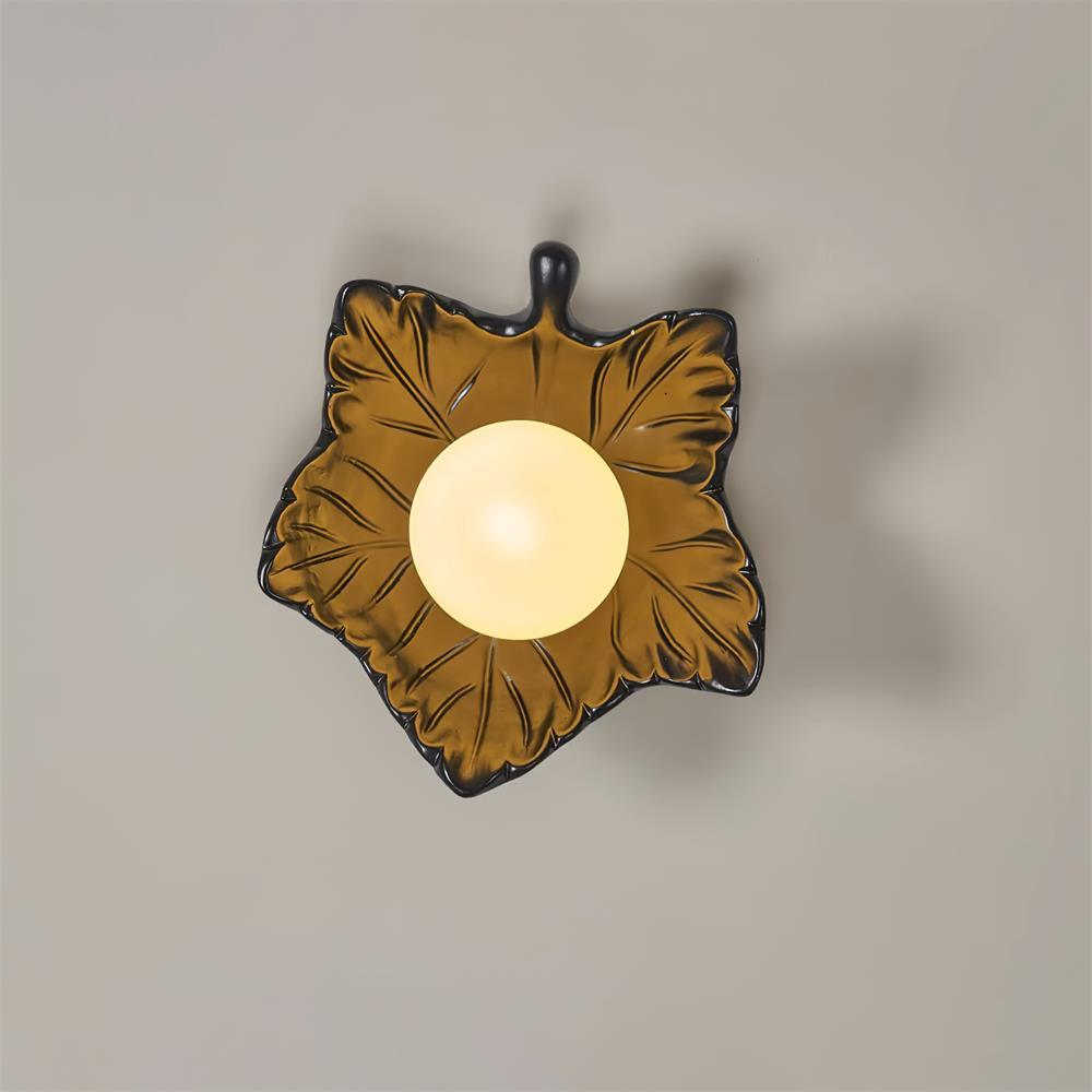 Maple Leaf Wall Light