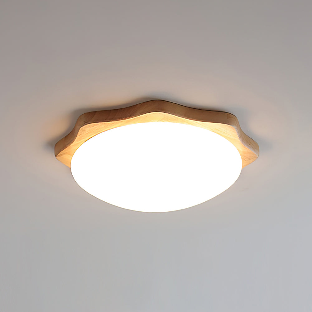 Maple Wood Ceiling Lamp