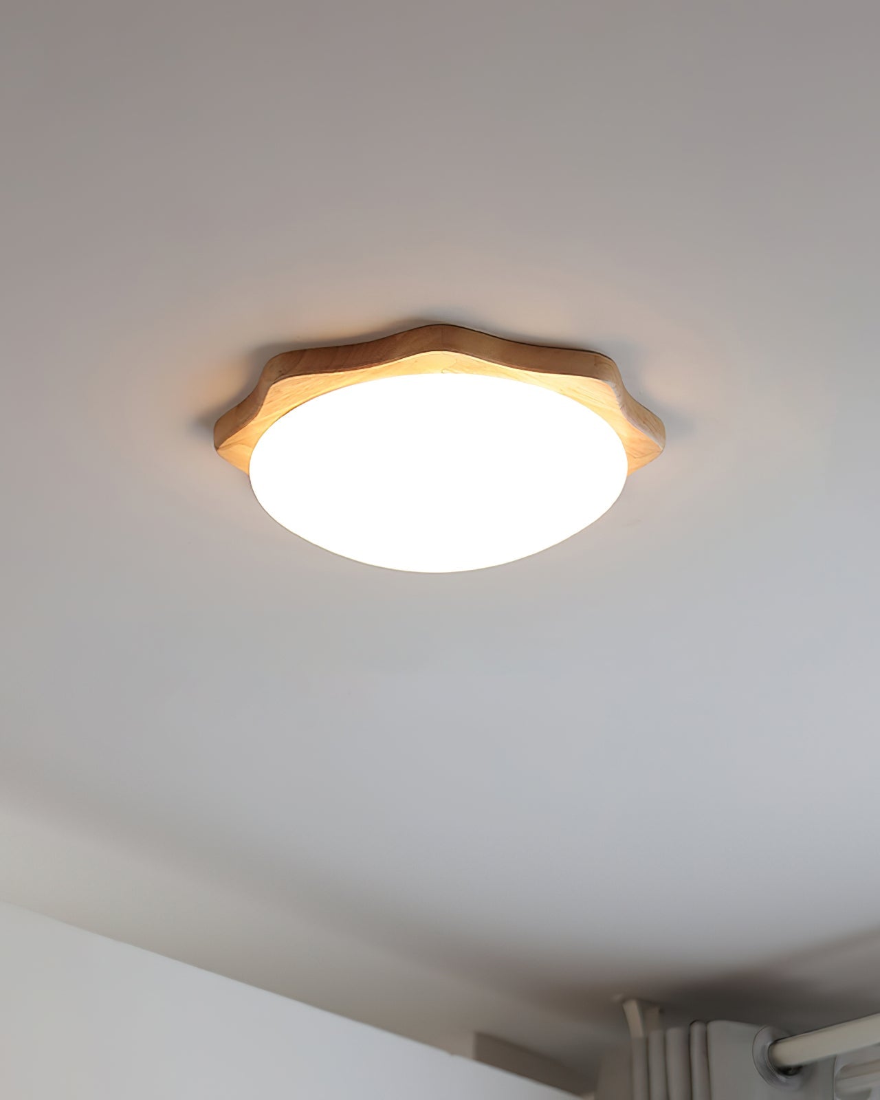 Maple Wood Ceiling Lamp