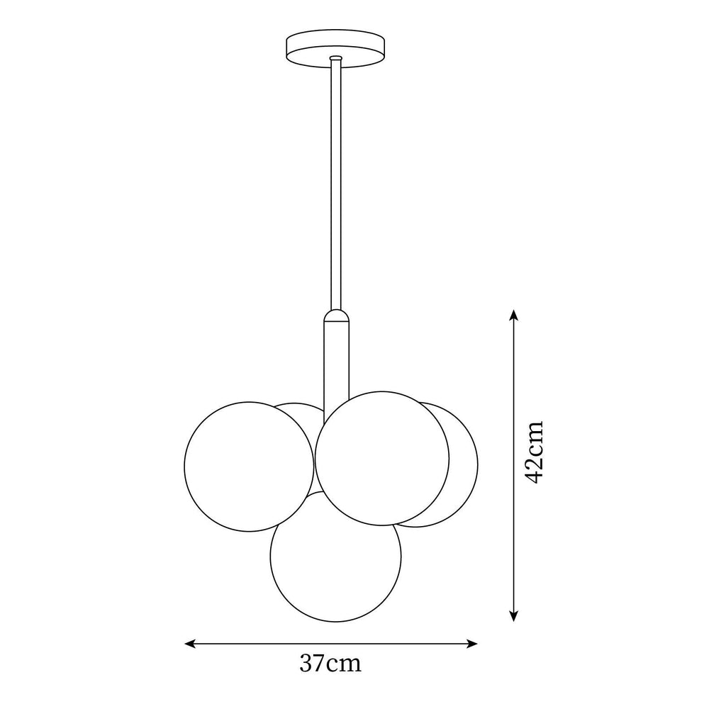 Marais Pointe Chandelier