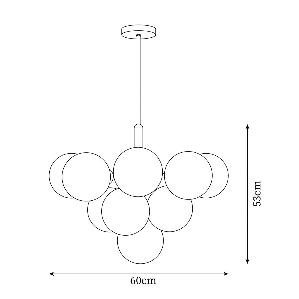 Marais Pointe Chandelier