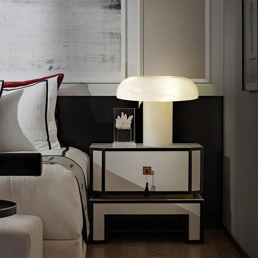 Marie Alabaster Table Lamp