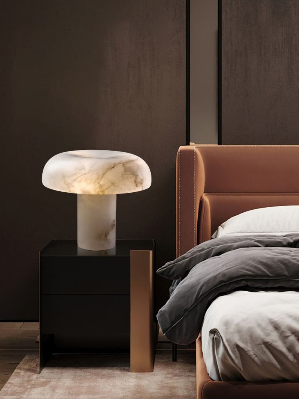 Marie Alabaster Table Lamp