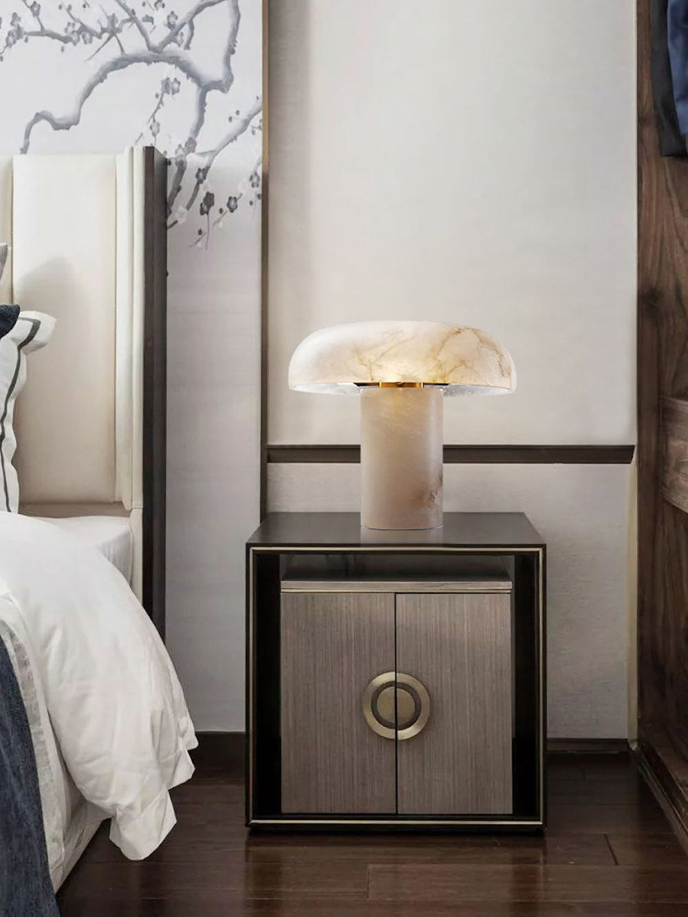 Marie Alabaster Table Lamp