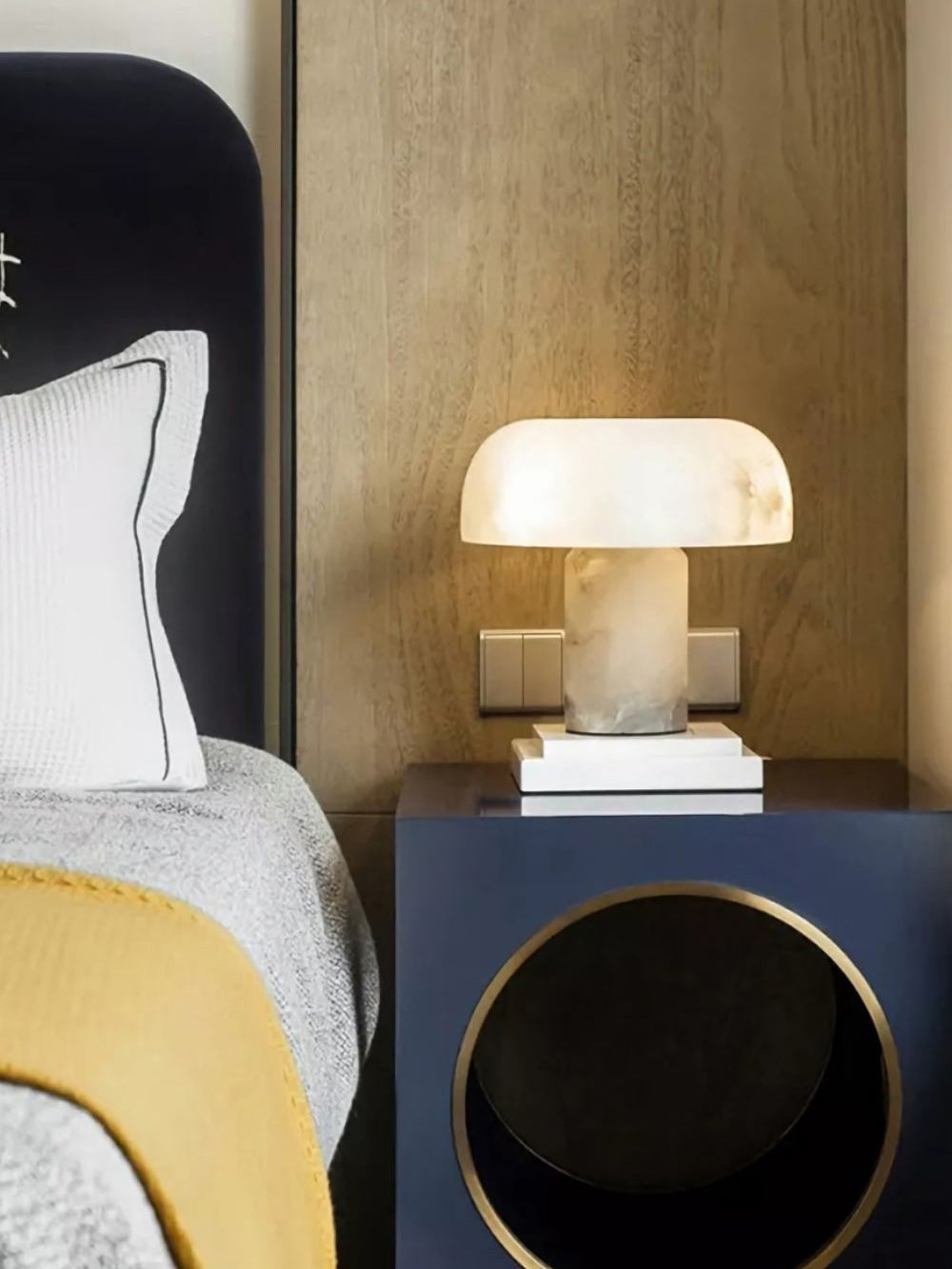 Marie Alabaster Table Lamp