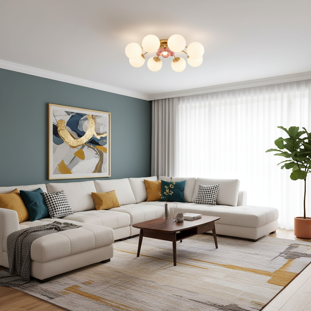Mauricio Flowers Ceiling Light