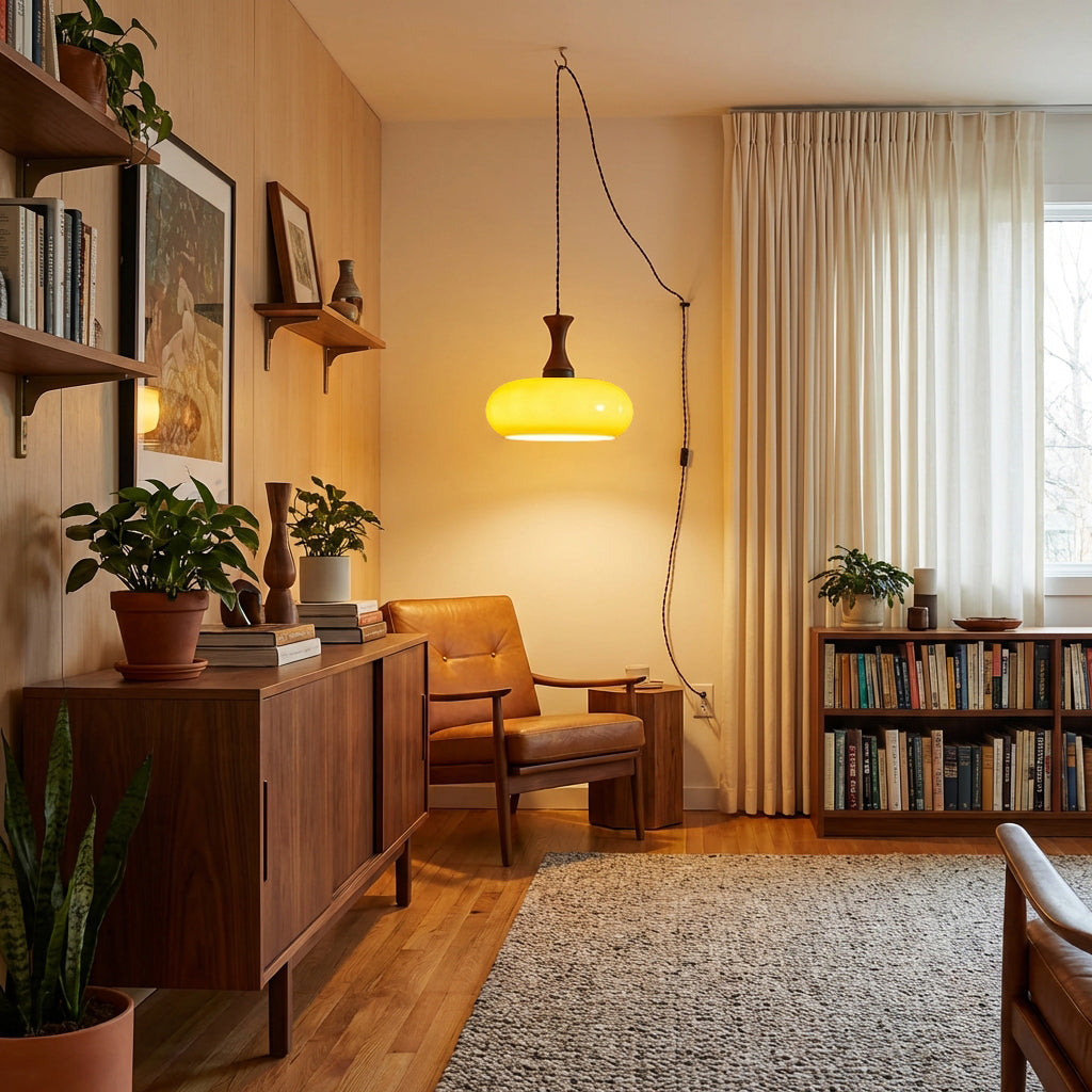 Mayon Plug In Pendant Lamp
