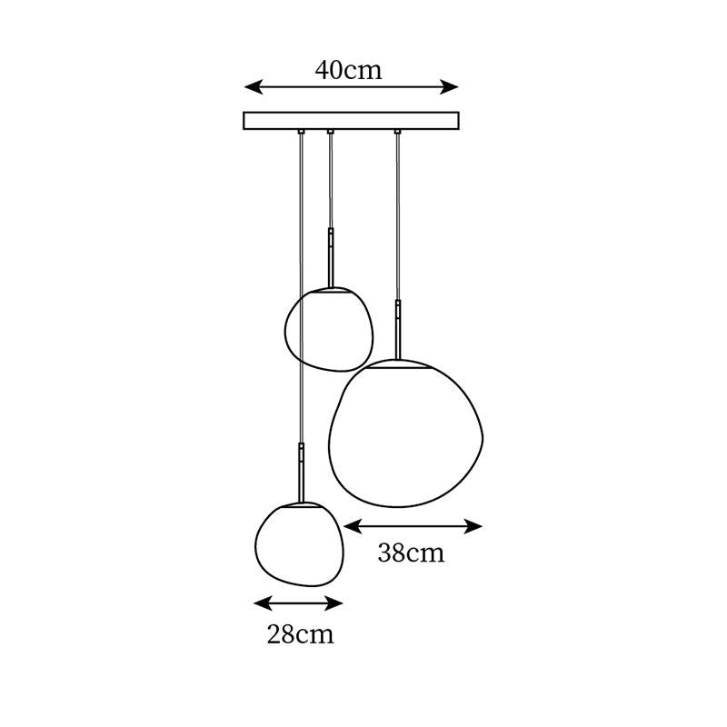 Lava Round Pendant System