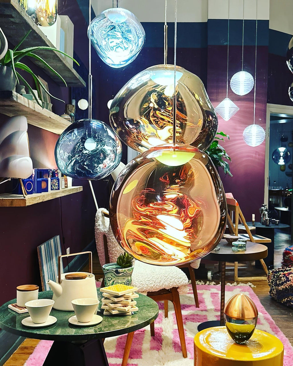 Lava Round Pendant System