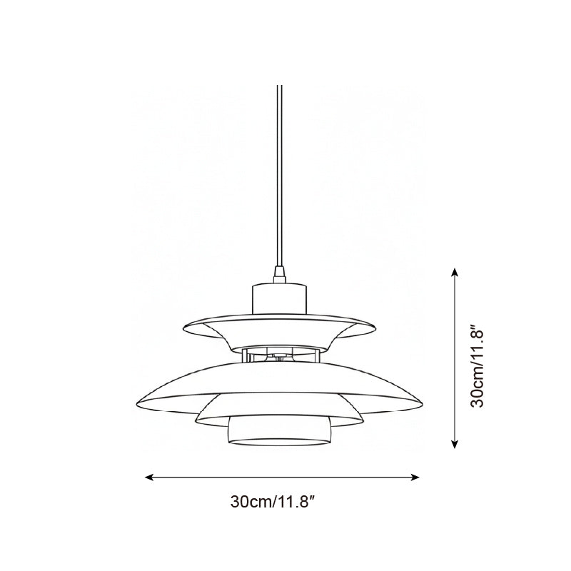 Meridian Saucer Pendant Lamp