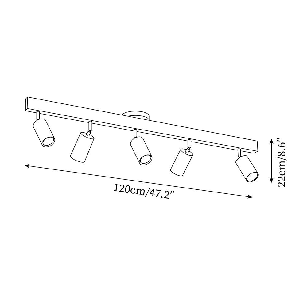 Merlo Wood Track Lighting