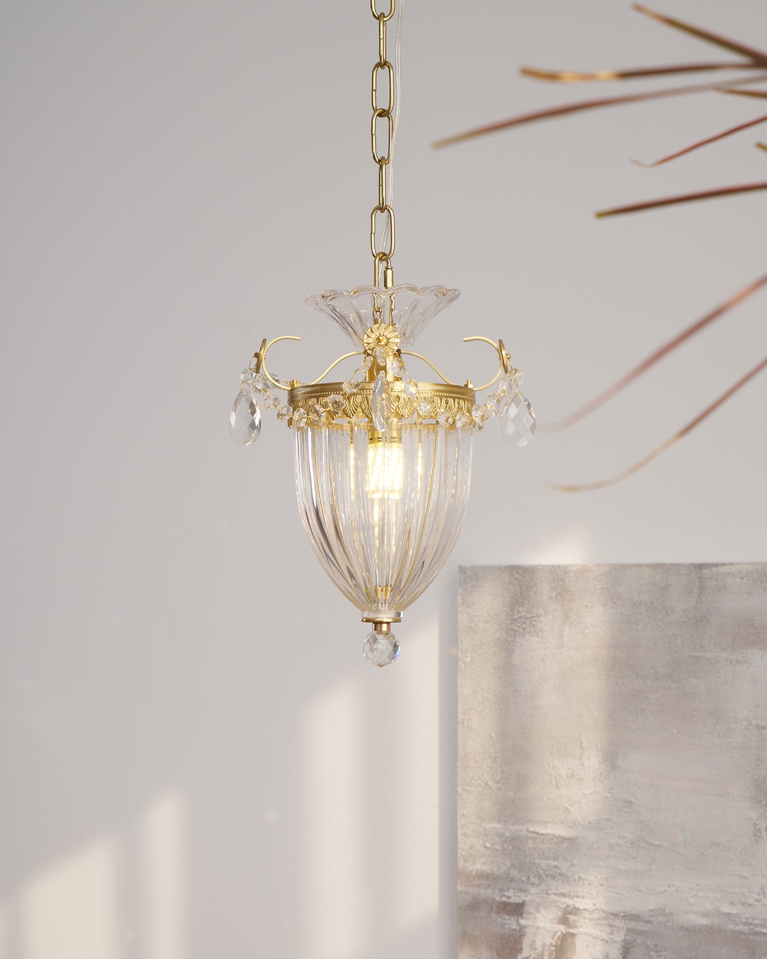 Mesas Crystal Pendant Lamp
